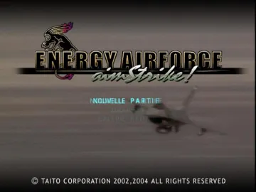 Energy Airforce AimStrike! (Japan) screen shot title